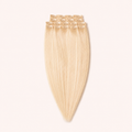 BALK. Virgin Remy Clip-in Hair Extensions Champagne Blonde #60