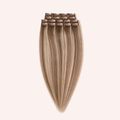 BALK. Virgin Remy Clip-in Hair Extensions Caramel Blend #B4/4/60