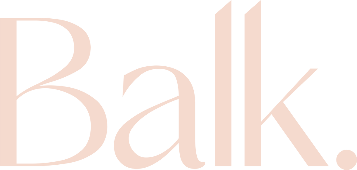 BALK. Beauty