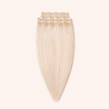 BALK. Virgin Remy Clip-in Hair Extensions Ice Blonde